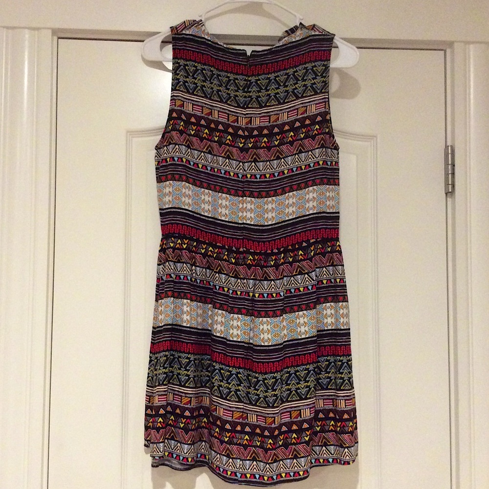 Patterned Mini Dress - Picture 2 of 2